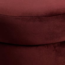 Rollo Velvet Ottoman